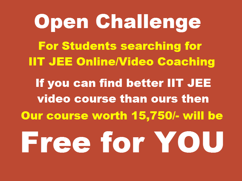 Open-Challenge iit jee video lecture price details