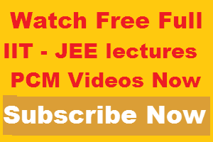 free iit jee video lectures