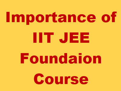 iit foundation course