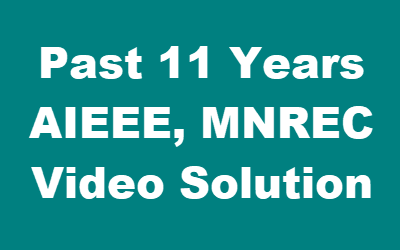 AIEEE MNREC Video Solutions iit jee physics video lectures